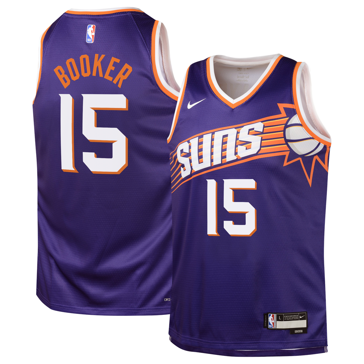 Phoenix Suns Nike Icon Edition Swingman Jersey - Purple product image 1