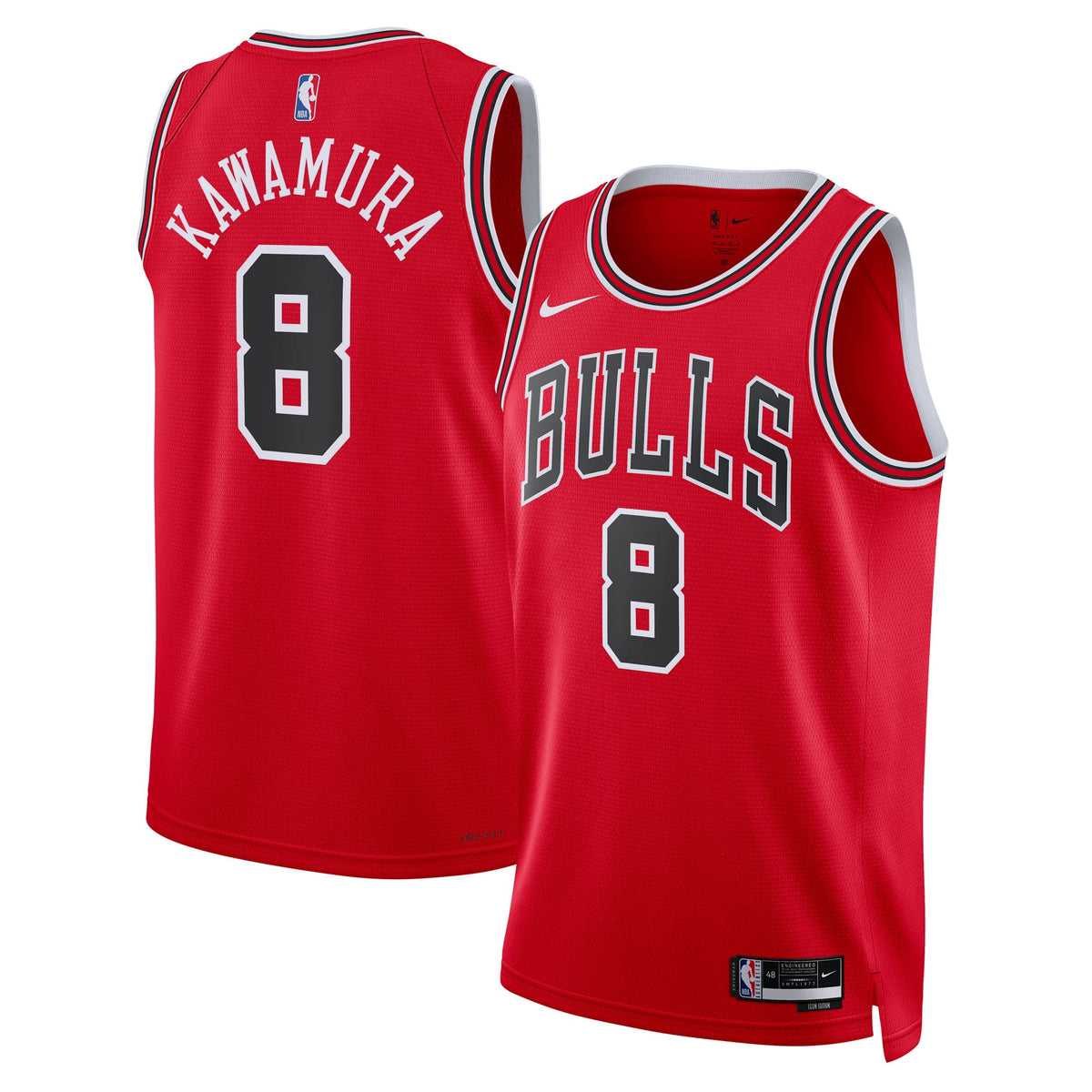 Chicago Bulls Nike Icon Edition Swingman Jersey - Red product image 2
