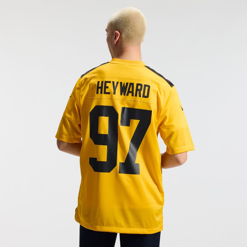 Pittsburgh Steelers Cameron Heyward Black Game Jersey product image 19, provided for visual reference and product detail