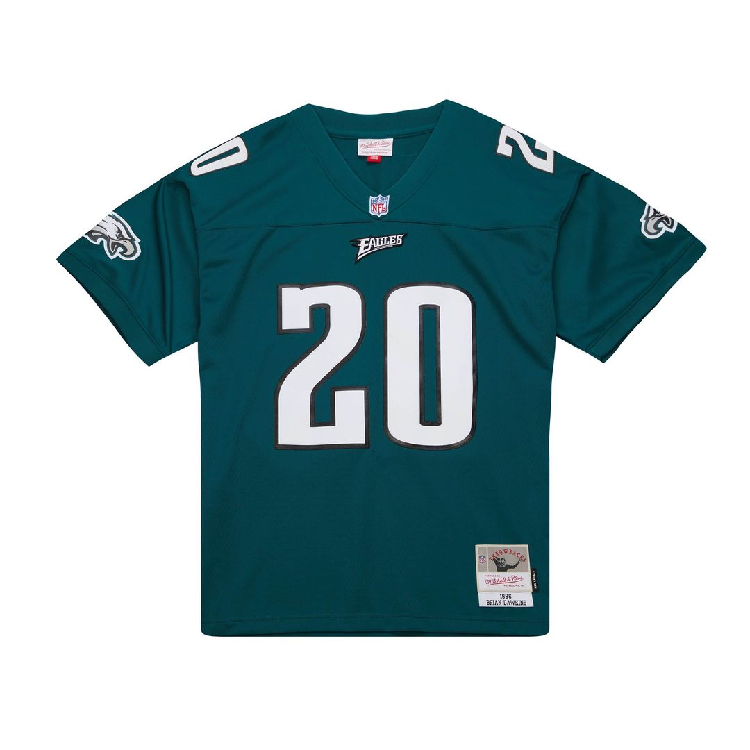 Philadelphia Eagles Brian Dawkins Black Legacy Replica Jersey product image 14, provided for visual reference and product