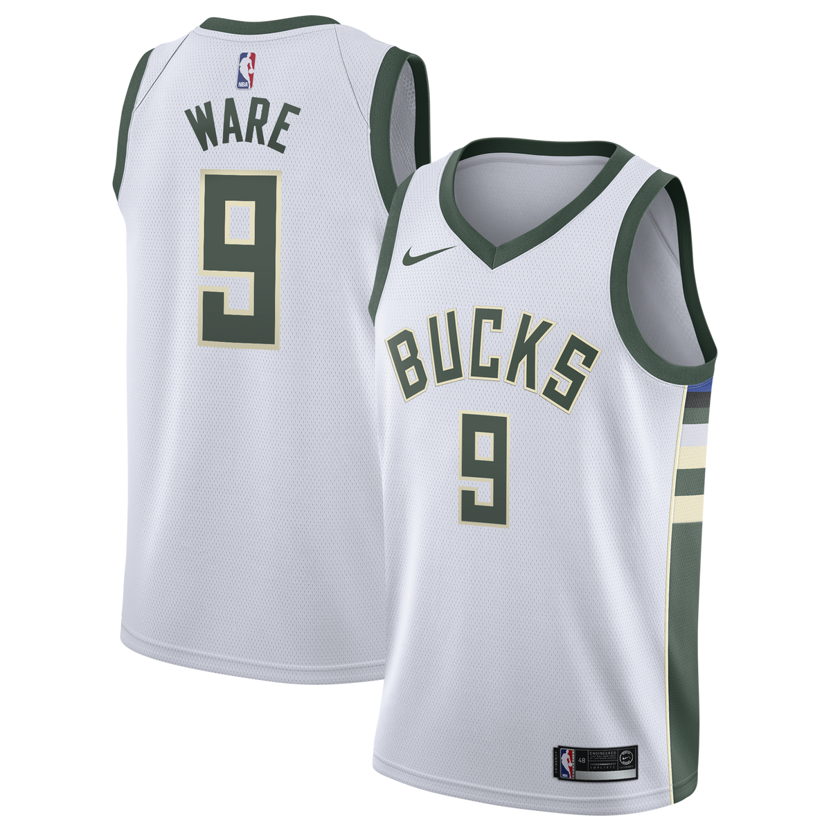 Milwaukee Bucks Nike Association Edition Swingman Jersey product image 2