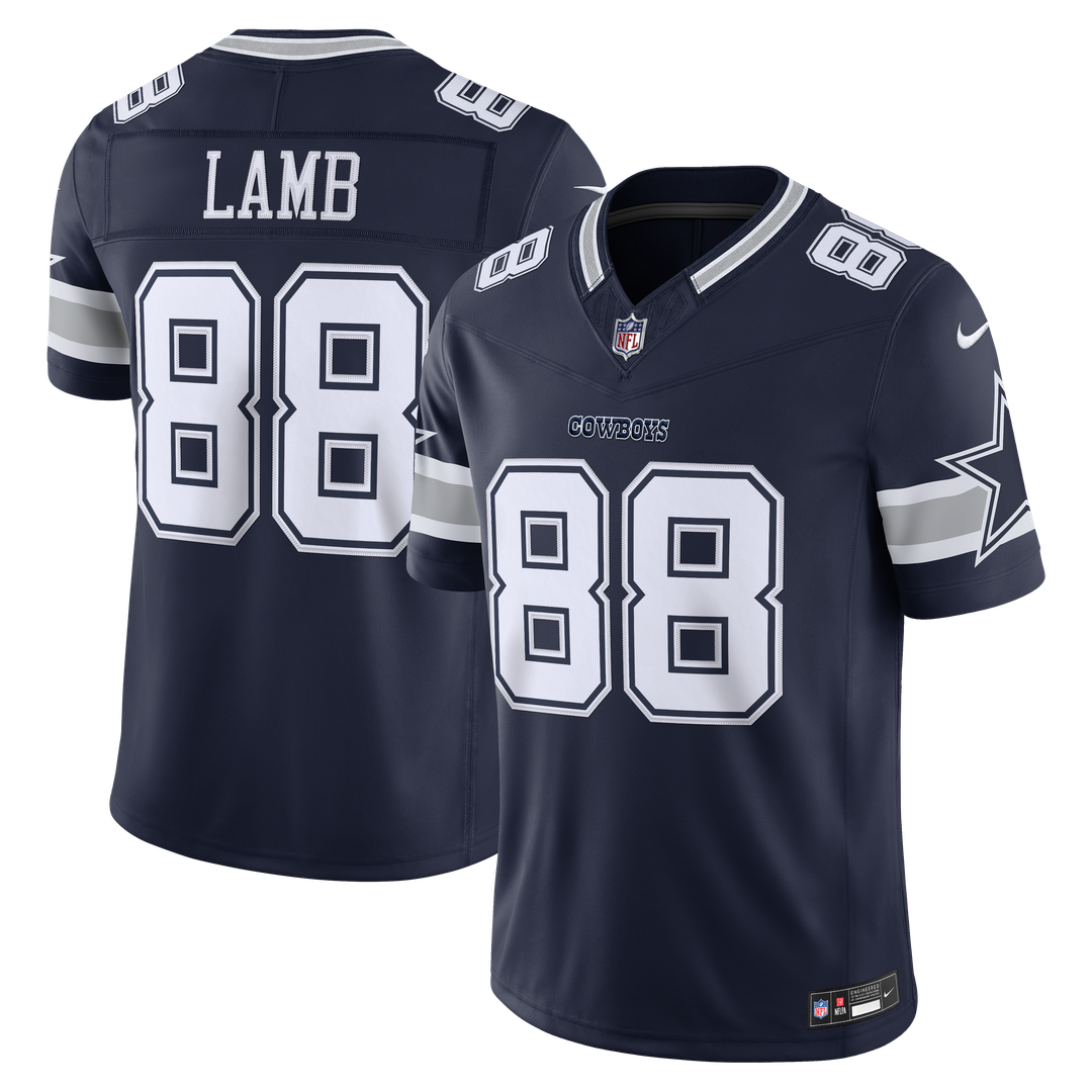 Dallas Cowboys CeeDee Lamb White Alternate Vapor F.U.S.E. Stitched Limited Jersey product image 7, provided for visual