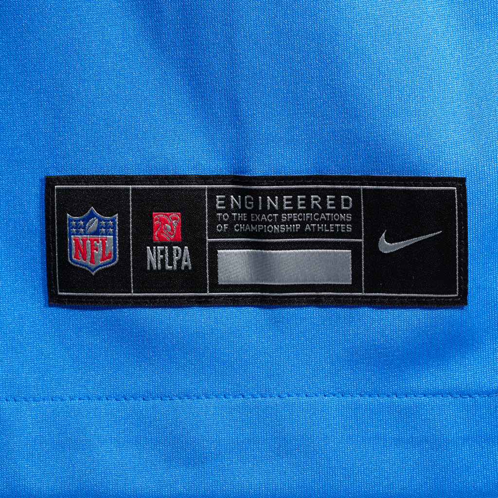 Los Angeles Chargers Kanai Mauga Powder Blue Team Game Jersey product image 6, provided for visual reference and product