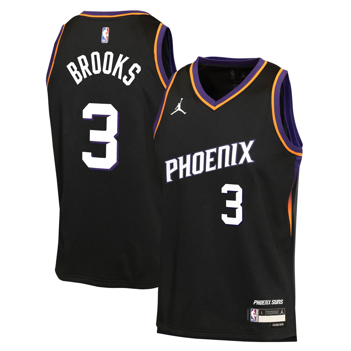Phoenix Suns Jordan Brand Statement Edition Jersey - Black product image 1