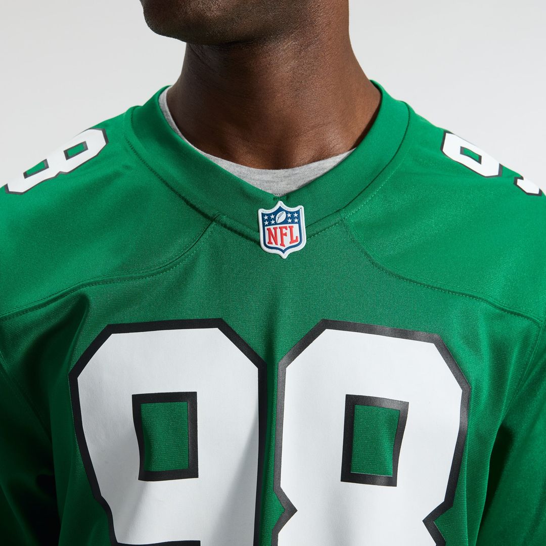 Philadelphia Eagles Jalen Carter White Game Jersey product image 15, provided for visual reference and product detail review