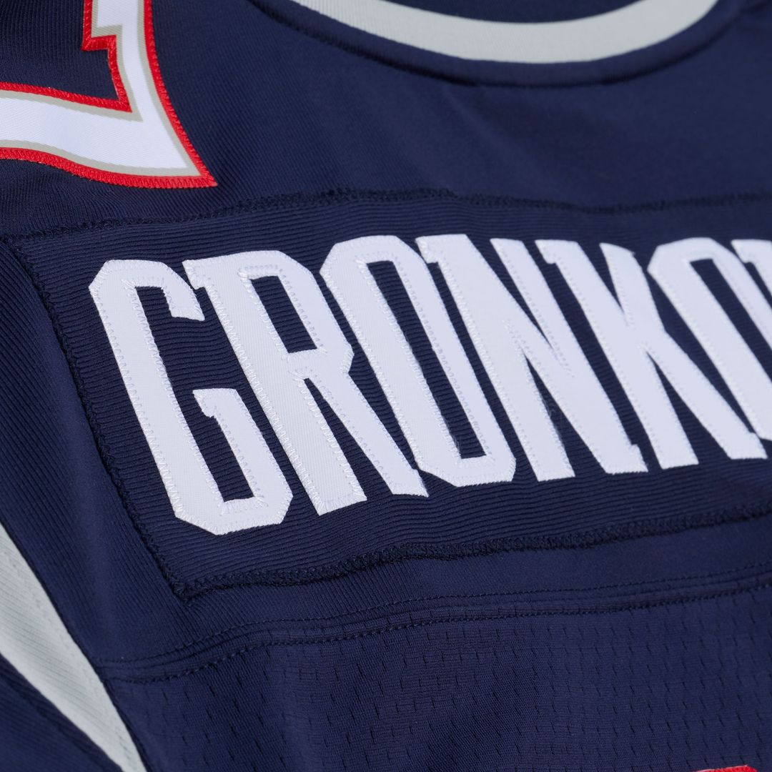 New England Patriots Rob Gronkowski Navy Big & Tall 2010 Legacy Retired Player Jersey product image 8, provided for visual