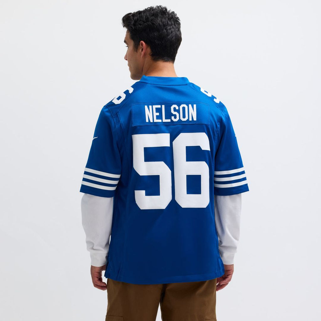 Indianapolis Colts Quenton Nelson Royal Alternate Vapor Limited Jersey product image 5, provided for visual reference and