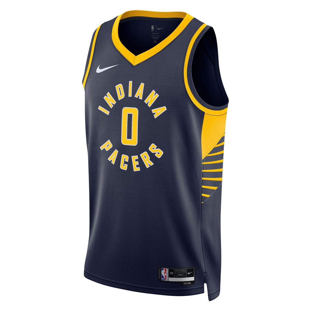 Indiana Pacers Icon Jersey - Haliburton 0 - Unisex product image 3
