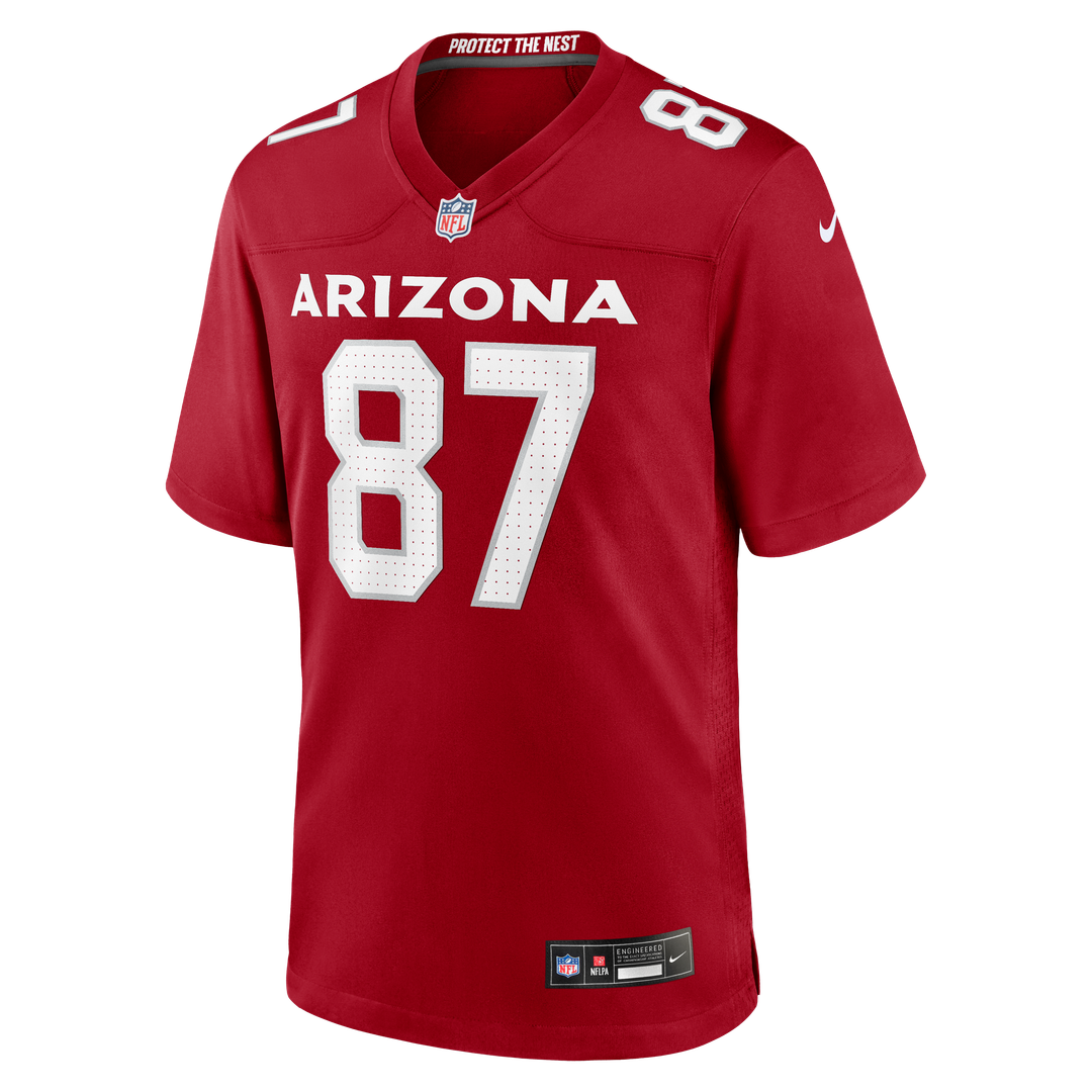 Arizona Cardinals Tip Reiman Cardinal Team Game Jersey product image 2, provided for visual reference and product detail