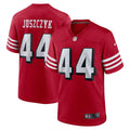 San Francisco 49ers Kyle Juszczyk Scarlet Alternate Game Jersey product image 1, provided for visual reference and product