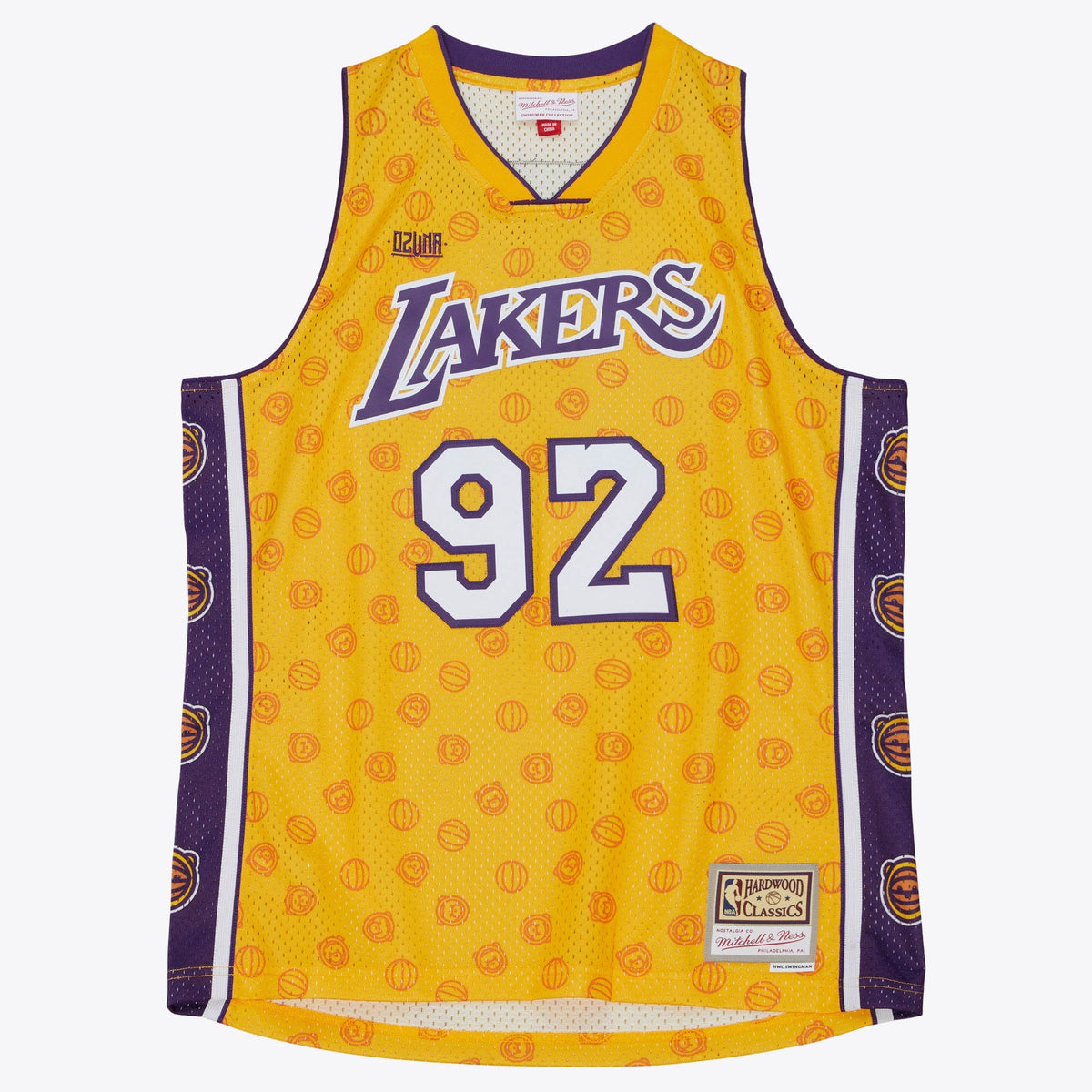 Los Angeles Lakers Mitchell & Ness x Ozuna Swingman Jersey product image 1