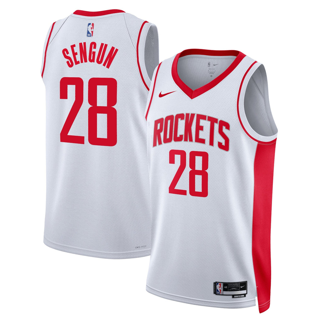 Alperen Sengun Houston Rockets Association Edition Swingman Jersey - White - Unisex product image 1, provided for visual
