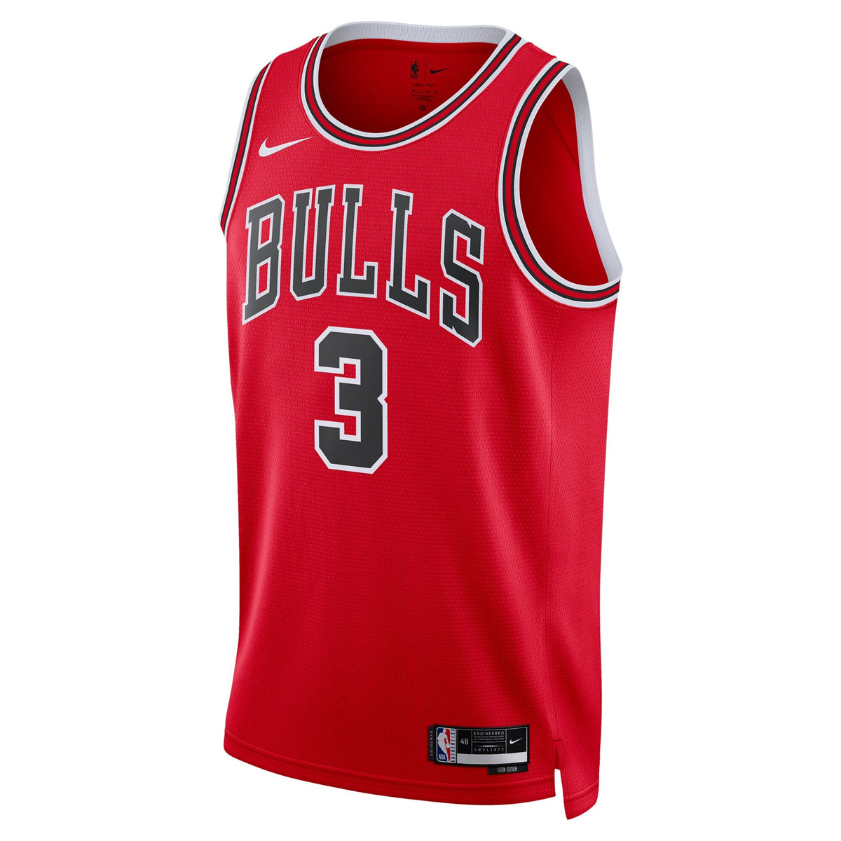 Chicago Bulls Nike Icon Edition Swingman Jersey - Red product image 3