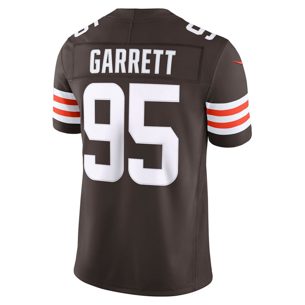 Cleveland Browns Myles Garrett Brown Team Vapor F.U.S.E. Stitched Limited Jersey product image 3, provided for visual