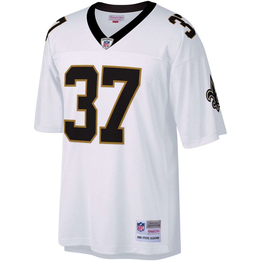 New Orleans Saints Steve Gleason White Big & Tall 2006 Retired Player Replica Jersey product image 2, provided for visual