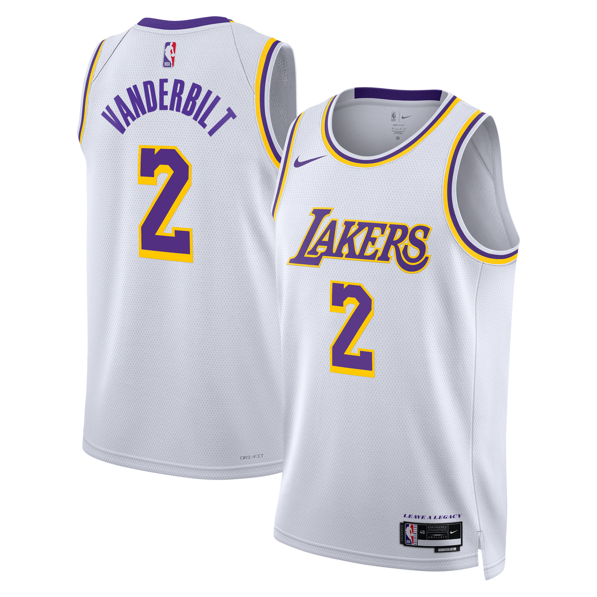 Los Angeles Lakers Nike Association Edition Swingman Jersey product image 2