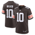 Cleveland Browns Phillip Walker Brown Team Game Jersey product image 1, provided for visual reference and product detail