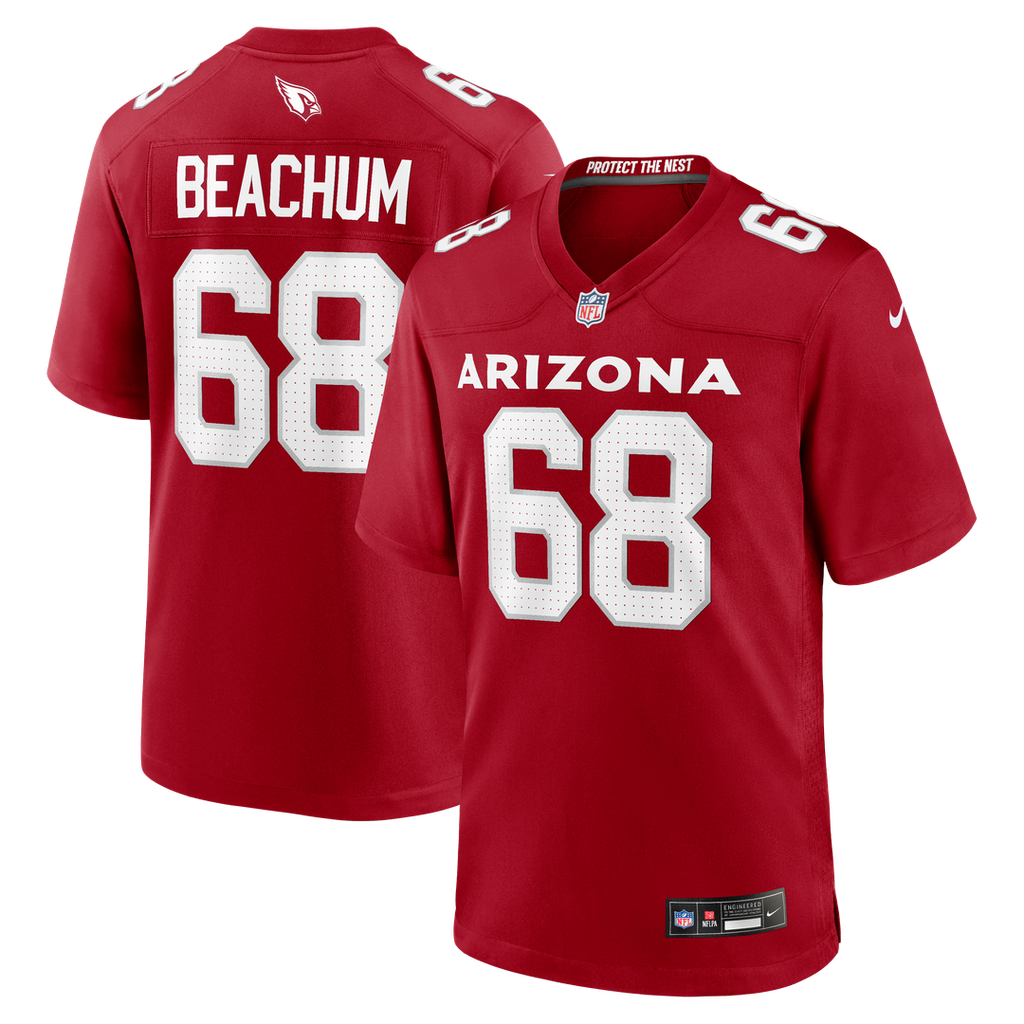 Arizona Cardinals Kelvin Beachum Cardinal Team Game Jersey product image 1, provided for visual reference and product detail