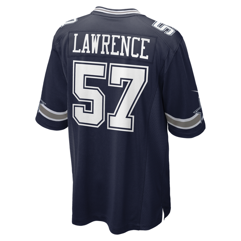 Dallas Cowboys Malachi Lawrence White Game Jersey product image 11, provided for visual reference and product detail review