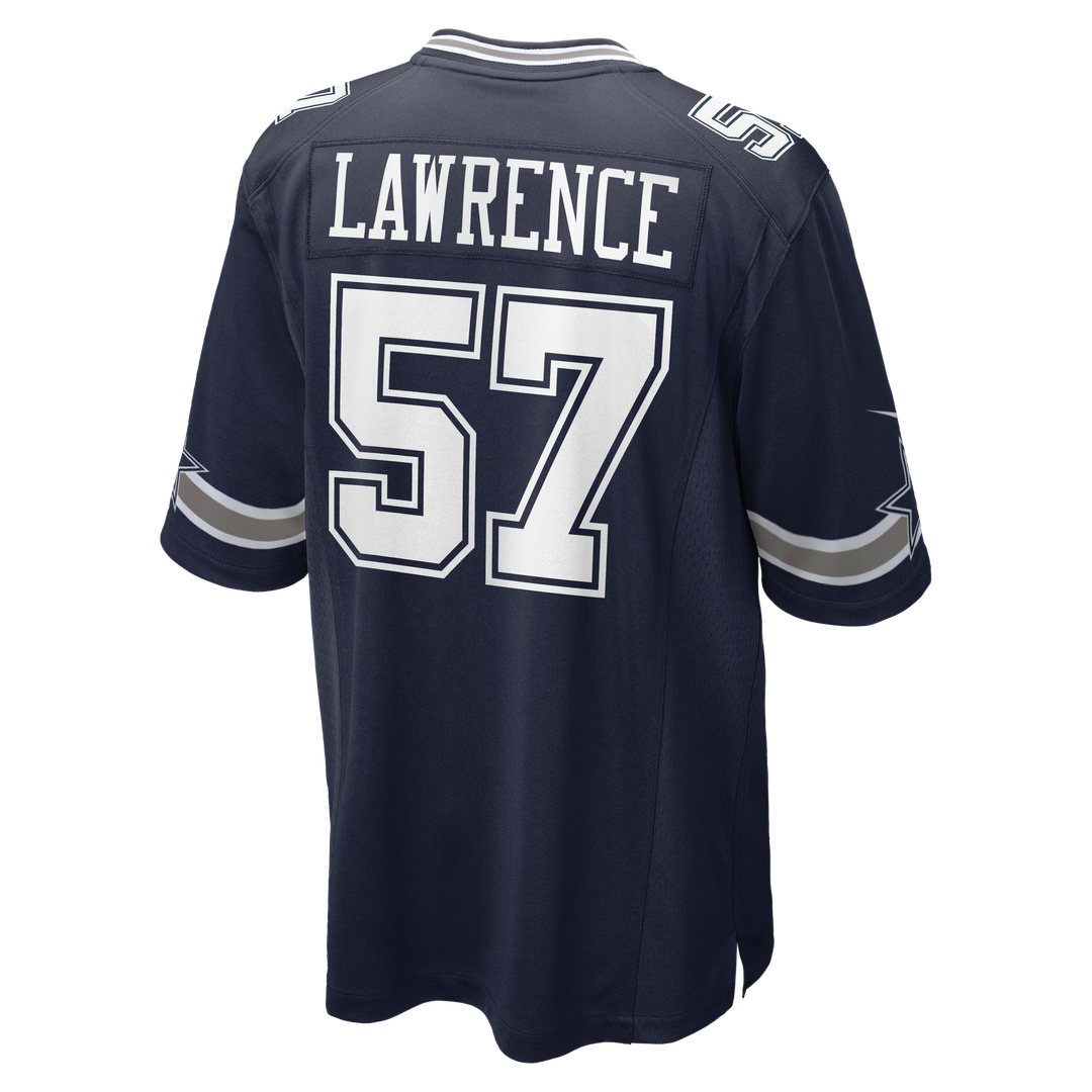 Dallas Cowboys Malachi Lawrence White Game Jersey product image 11, provided for visual reference and product detail review