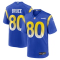 Los Angeles Rams Isaac Bruce Royal Game Retired Player Jersey product image 1, provided for visual reference and product
