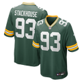 Green Bay Packers Nazir Stackhouse Green Team Game Jersey product image 1, provided for visual reference and product detail