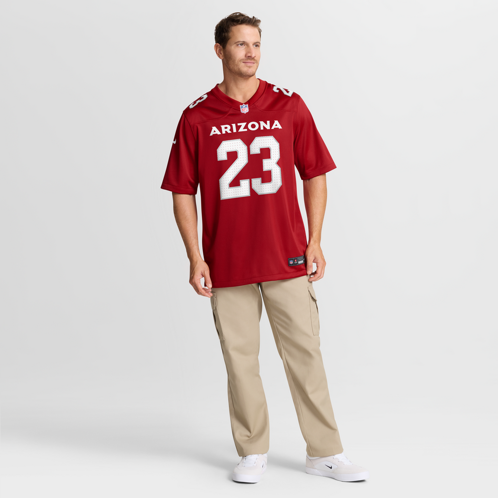 Arizona Cardinals Corey Clement Cardinal Team Game Jersey product image 7, provided for visual reference and product detail