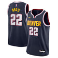 Zeke Nnaji Denver Nuggets Swingman Icon Jersey - Navy - Youth product image 1, provided for visual reference and product