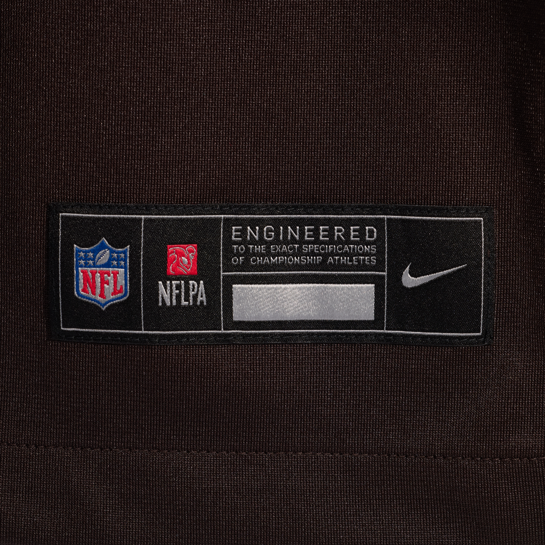 Cleveland Browns Sam Williams Brown Team Game Jersey product image 8, provided for visual reference and product detail review