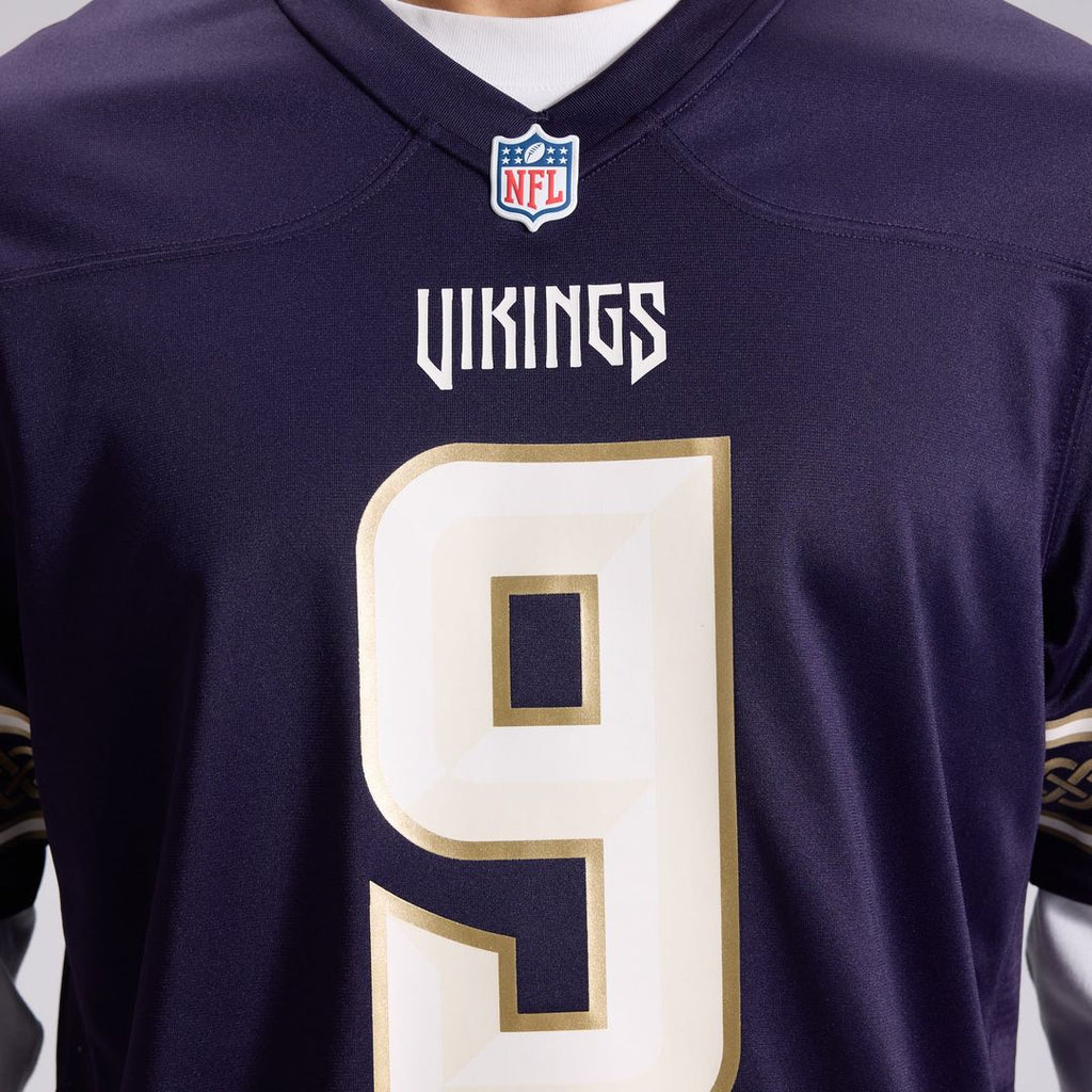 Minnesota Vikings J.J McCarthy Purple 2026 Rivalries Collection Game Jersey product image 10, provided for visual reference