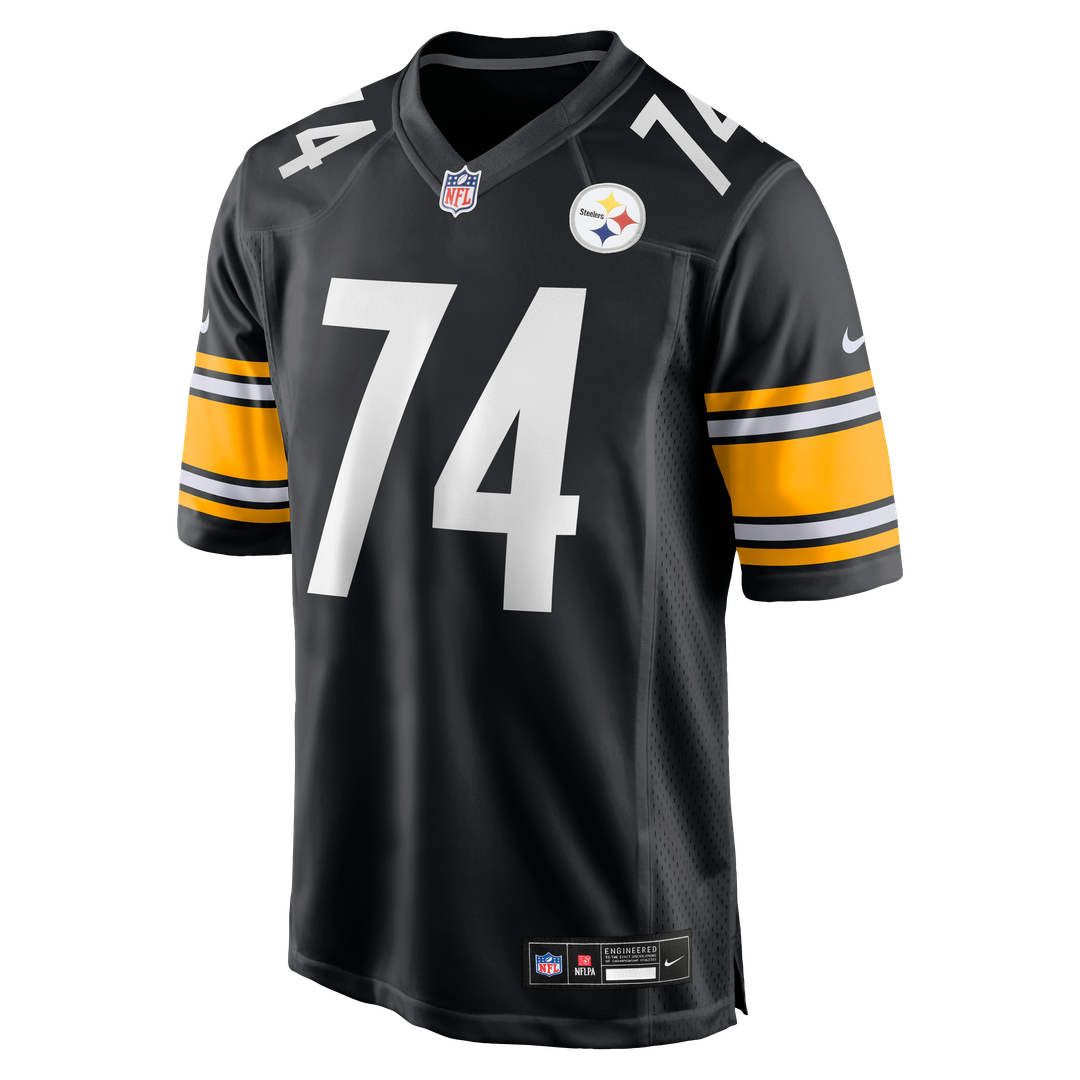 Pittsburgh Steelers Spencer Anderson Black Game Jersey product image 2, provided for visual reference and product detail