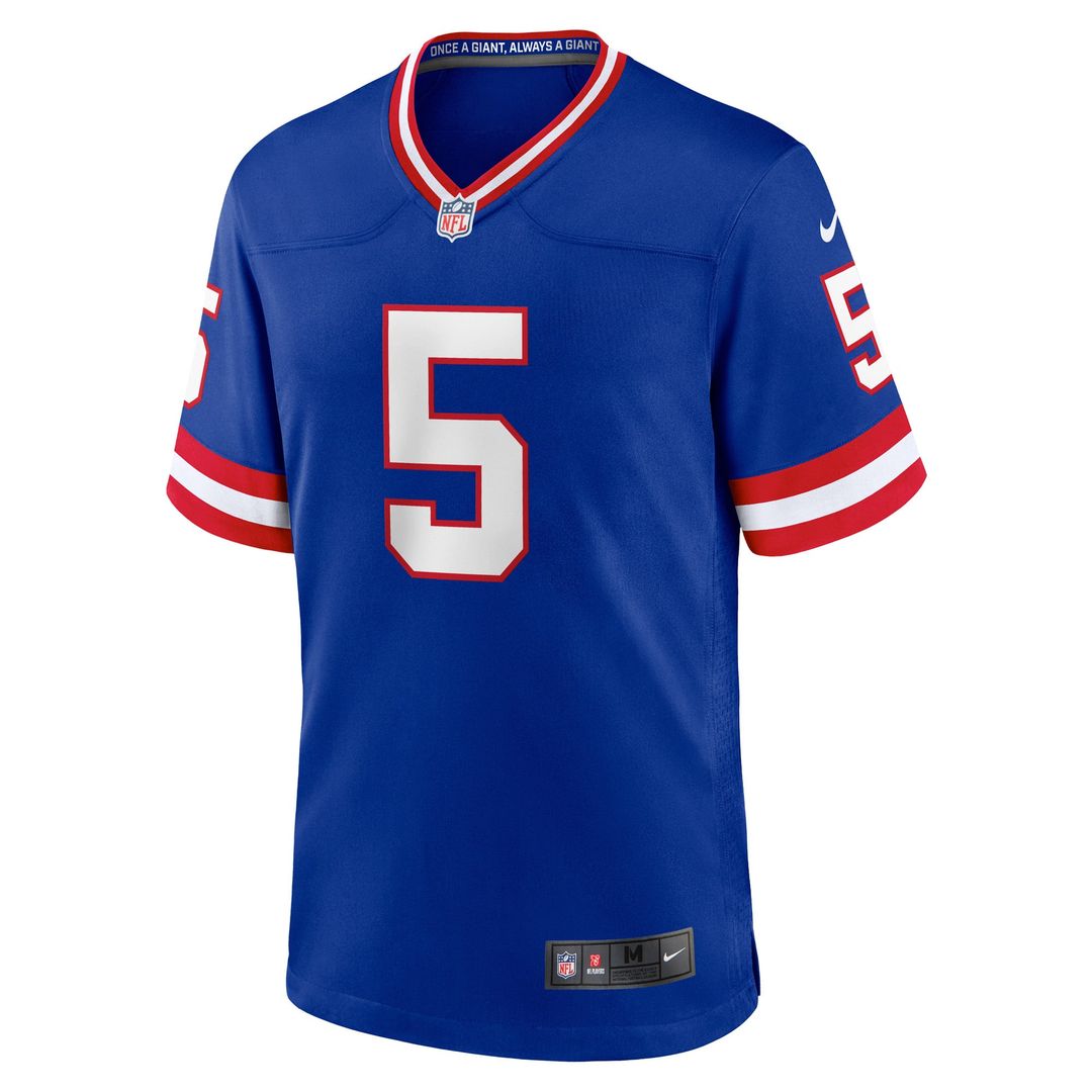 New York Giants Kayvon Thibodeaux Royal Classic Player Game Jersey product image 2, provided for visual reference and