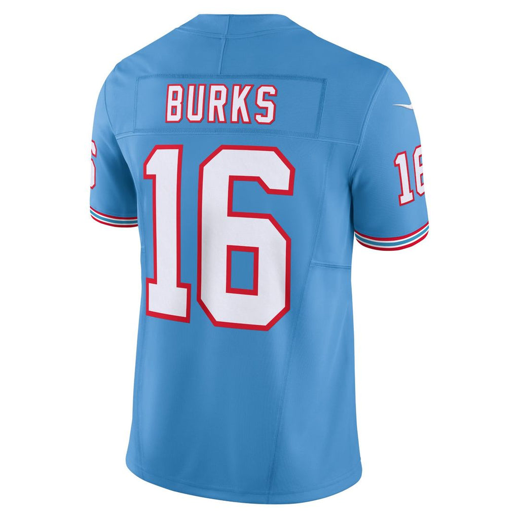 Tennessee Titans Treylon Burks Light Blue Vapor F.U.S.E. Limited Jersey product image 3, provided for visual reference and
