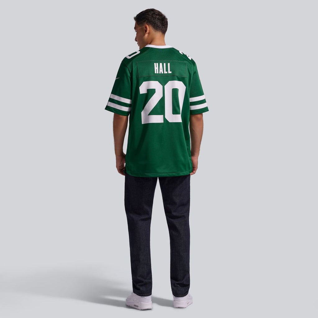New York Jets Breece Hall Legacy White Game Jersey product image 11, provided for visual reference and product detail review