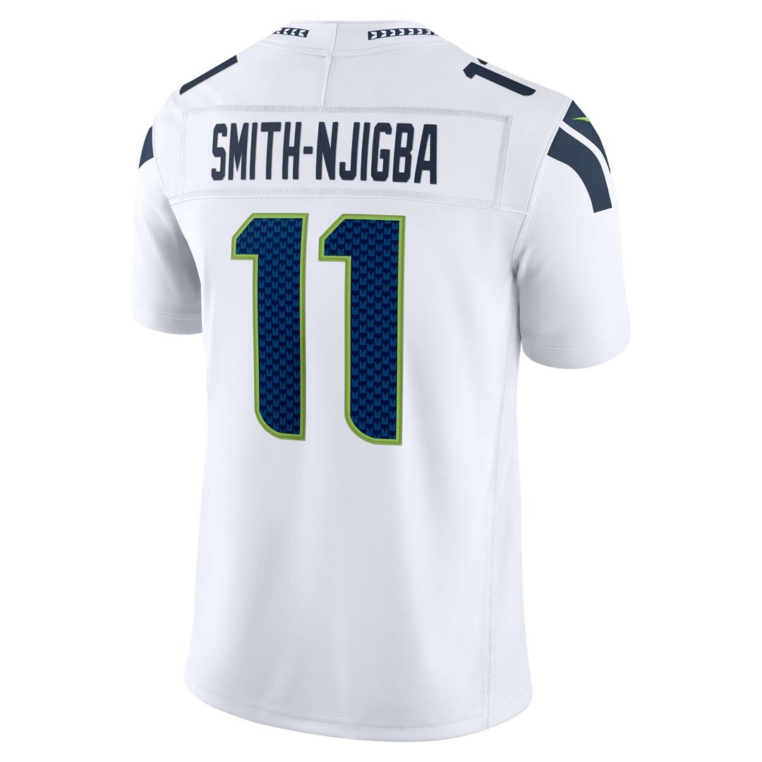 Seattle Seahawks Jaxon Smith-Njigba White Vapor F.U.S.E. Stitched Limited Jersey product image 6, provided for visual