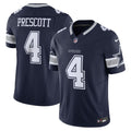 Dallas Cowboys Dak Prescott Navy Vapor F.U.S.E. Limited Jersey product image 1, provided for visual reference and product