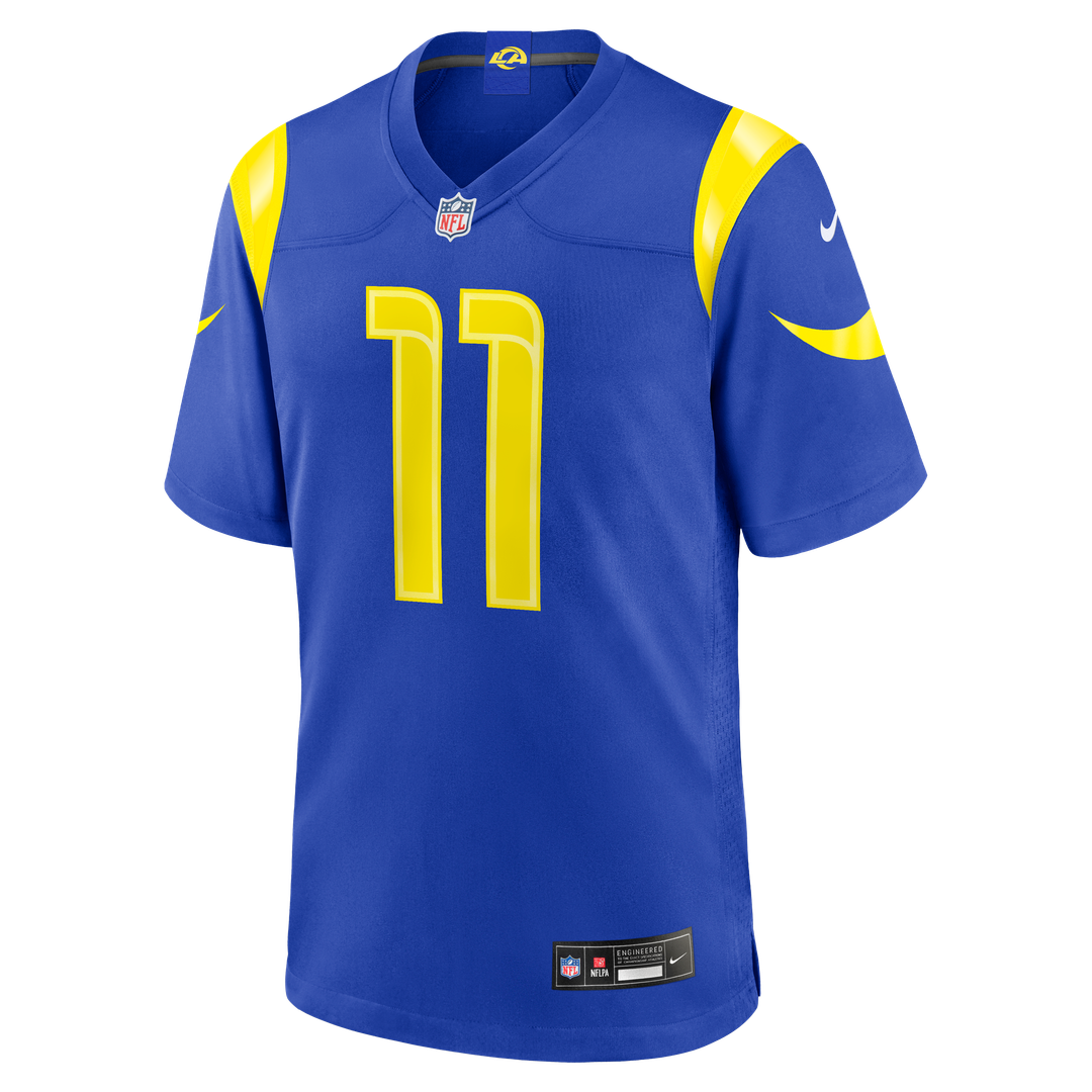 Los Angeles Rams Keir Thomas Royal Team Game Jersey product image 2, provided for visual reference and product detail review