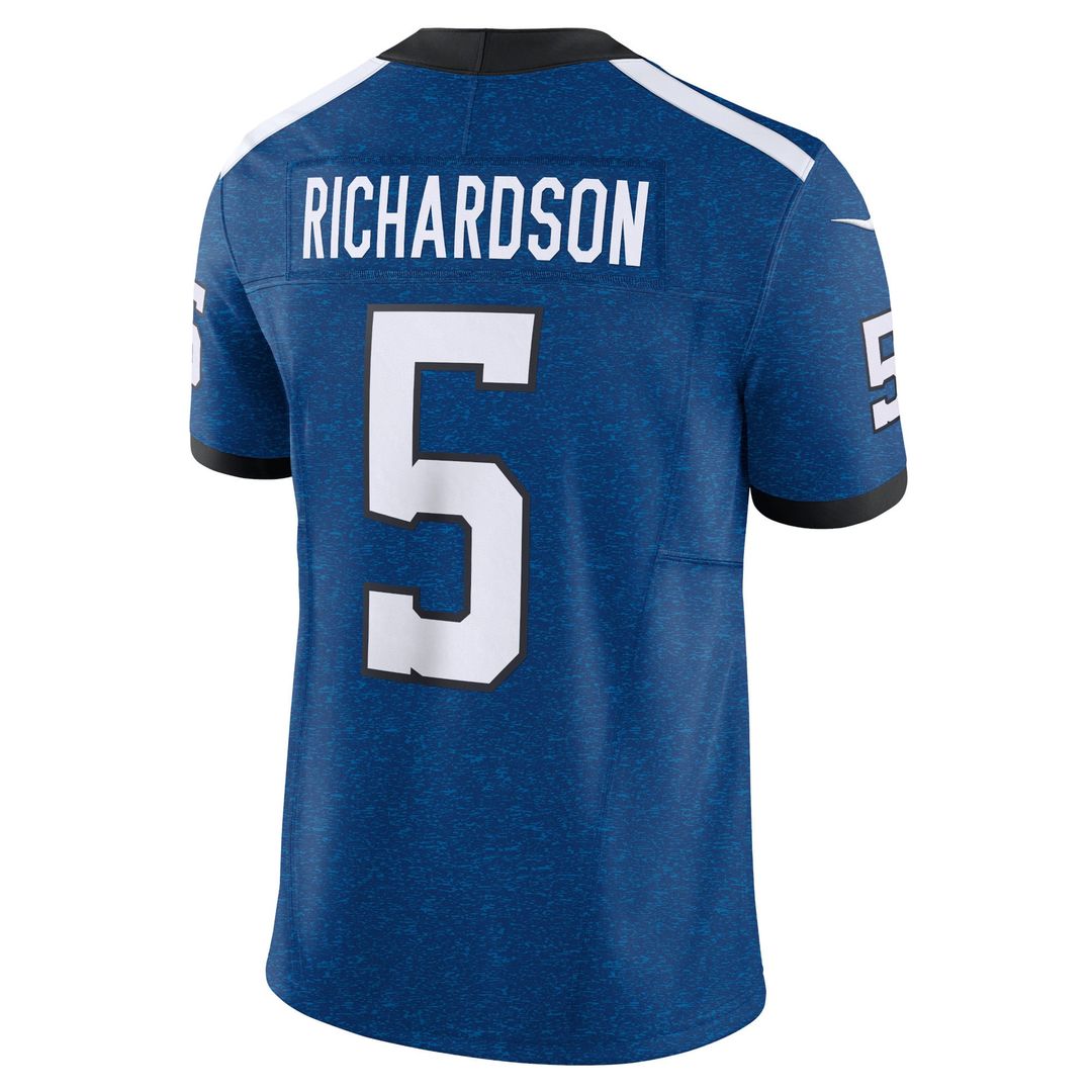 Indianapolis Colts Anthony Richardson Royal Alternate Vapor F.U.S.E. Limited Jersey product image 3, provided for visual