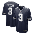 Dallas Cowboys George Pickens Navy Game Jersey product image 1, provided for visual reference and product detail review