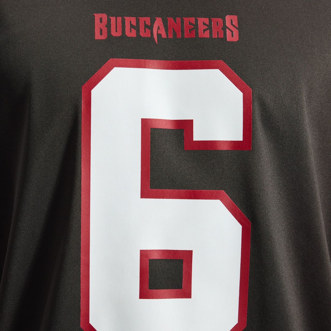 Tampa Bay Buccaneers Baker Mayfield White Away Game Jersey product image 37, provided for visual reference and product