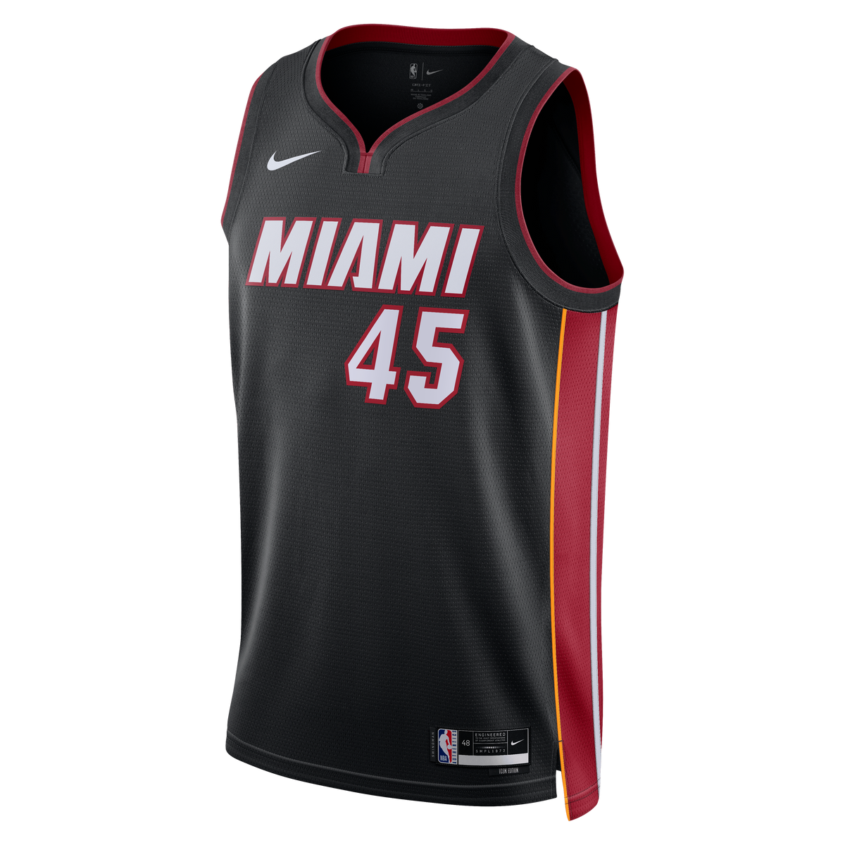 Miami Heat Nike Icon Edition Swingman Jersey - Black product image 3