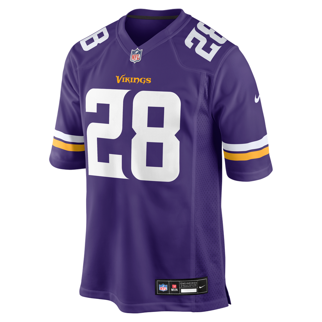 Minnesota Vikings Adrian Peterson Purple Team Retired Game Jersey product image 4, provided for visual reference and product
