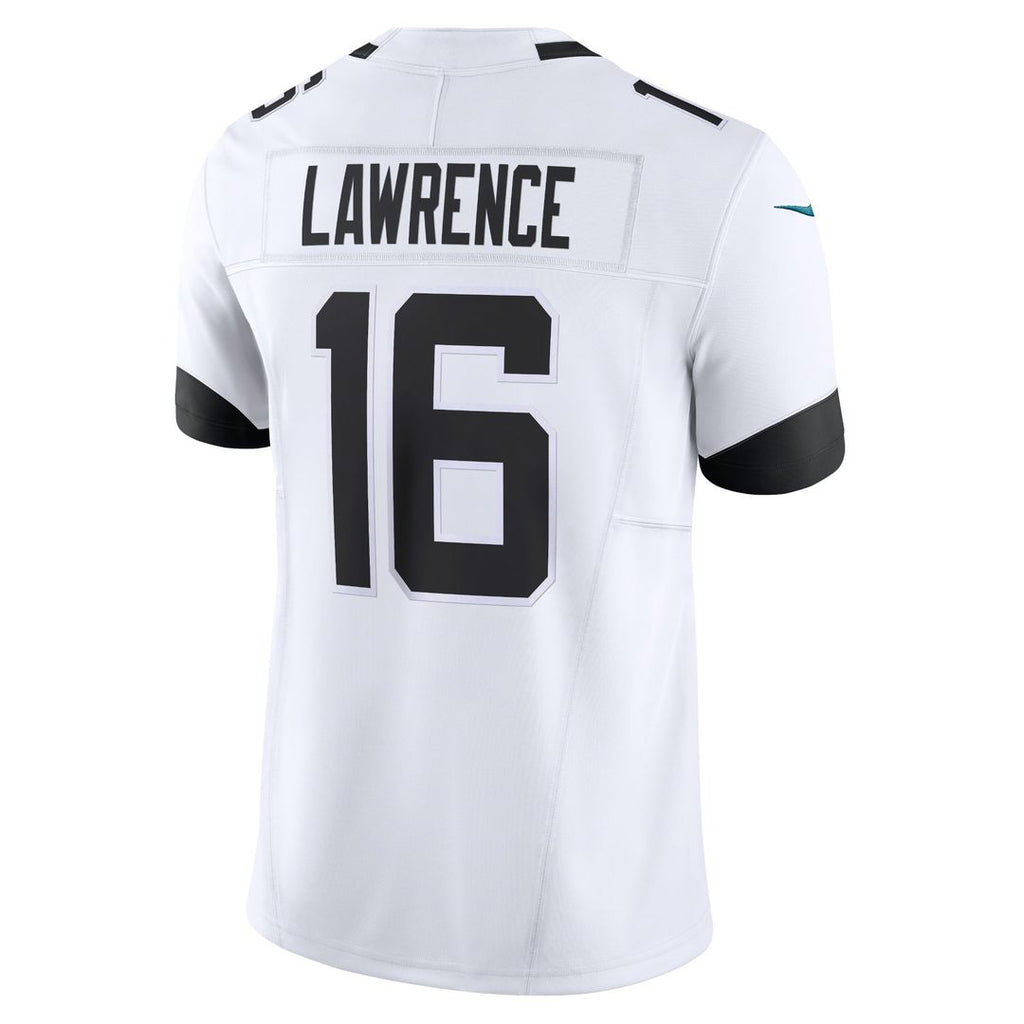 Jacksonville Jaguars Trevor Lawrence Black Vapor F.U.S.E. Limited Jersey product image 9, provided for visual reference and