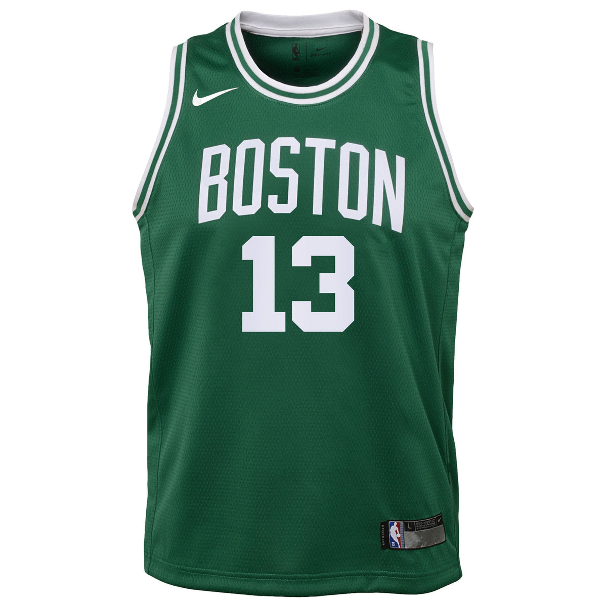 Paul George Boston Celtics Icon Edition Swingman Jersey - Kelly Green - Youth product image 3, provided for visual reference