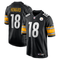 Pittsburgh Steelers Will Howard Black Team Game Jersey product image 1, provided for visual reference and product detail