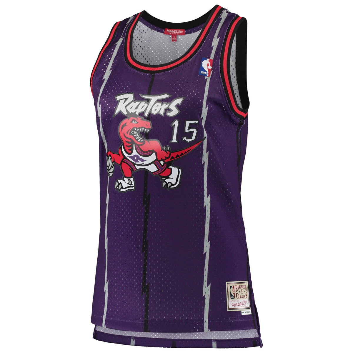Vince Carter Toronto Raptors 1998-99 Hardwood Classics Swingman Jersey - Womens product image 3, provided for visual