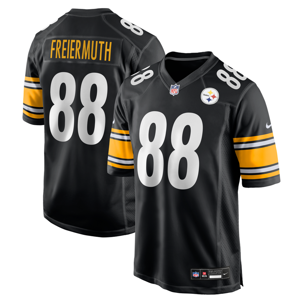 Pittsburgh Steelers Pat Freiermuth Gold Alternate 1933 Throwback Game Jersey product image 25, provided for visual reference