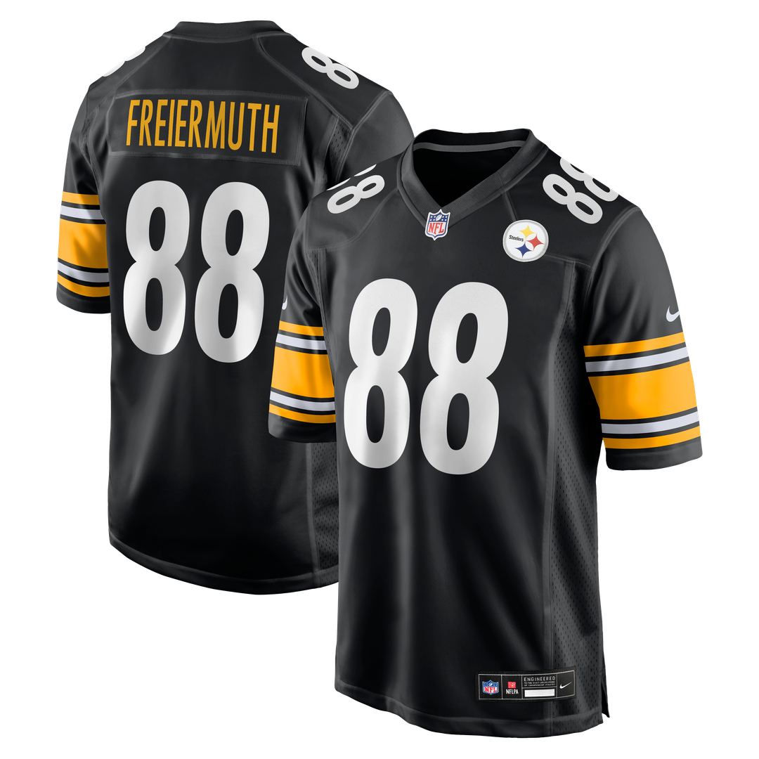 Pittsburgh Steelers Pat Freiermuth Gold Alternate 1933 Throwback Game Jersey product image 25, provided for visual reference