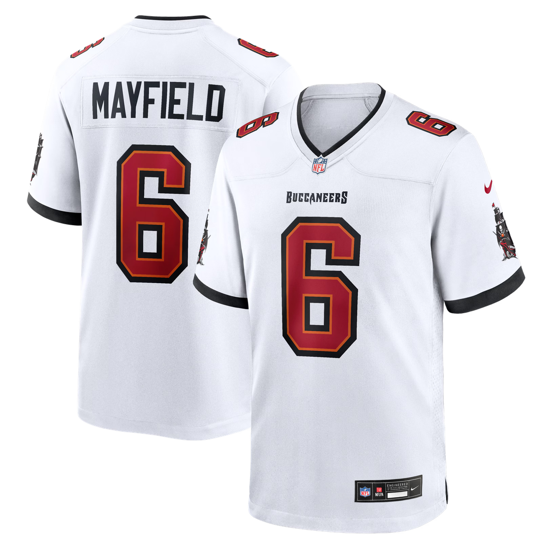 Tampa Bay Buccaneers Baker Mayfield Orange Throwback Game Jersey product image 39, provided for visual reference and product