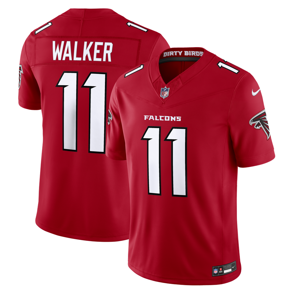 Atlanta Falcons Jalon Walker White Vapor F.U.S.E. Stitched Limited Jersey product image 17, provided for visual reference